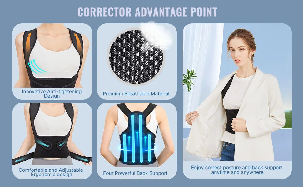 PelvicEase™ Smart Posture Corrector Brace