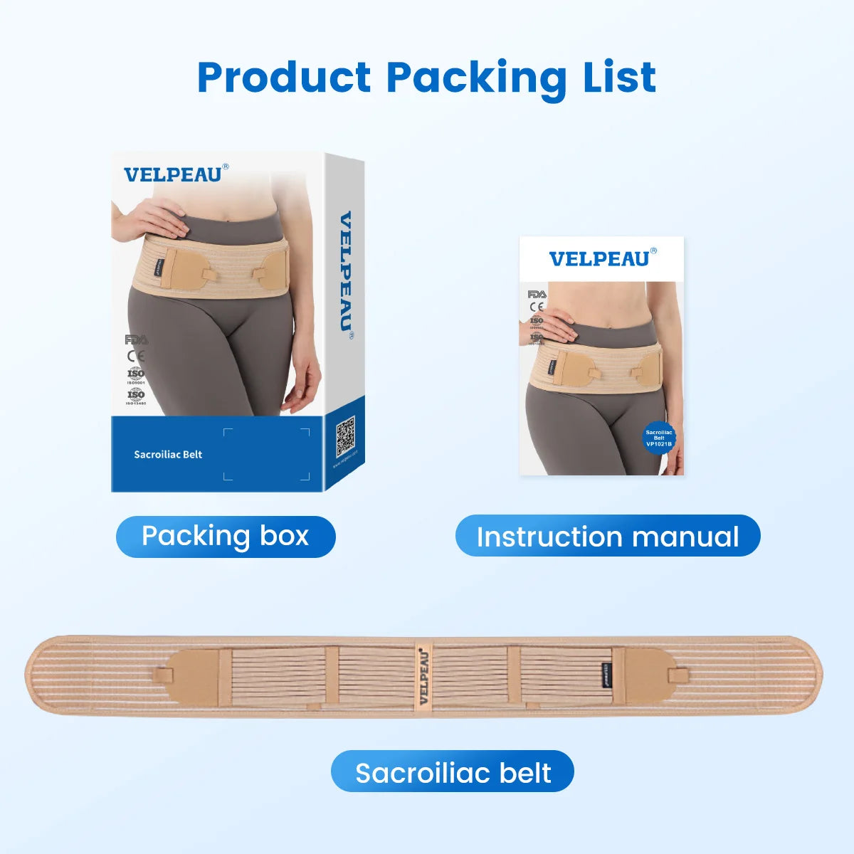 PelvicEase™ SI Joint Support Belt