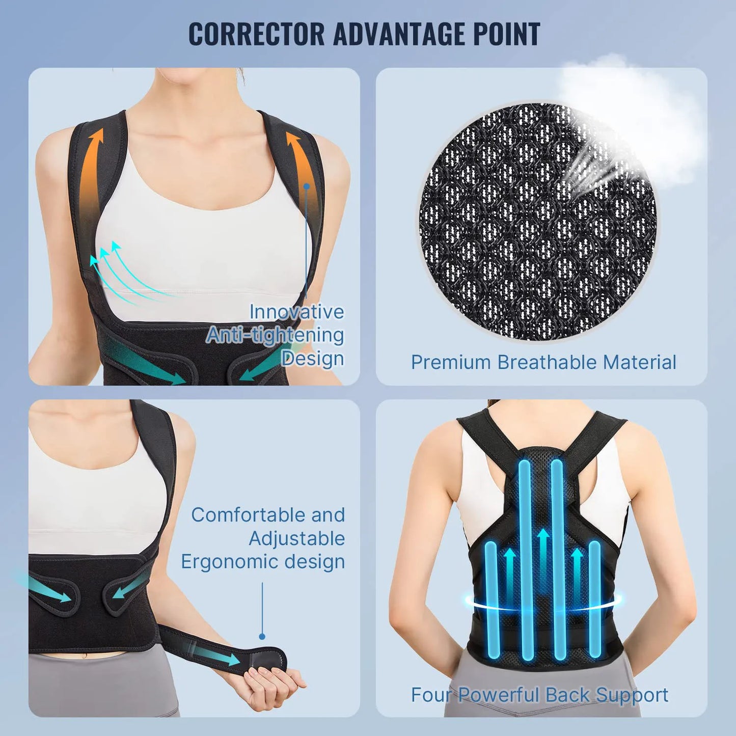 PelvicEase™ Smart Posture Corrector Brace