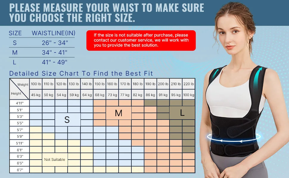 PelvicEase™ Smart Posture Corrector Brace