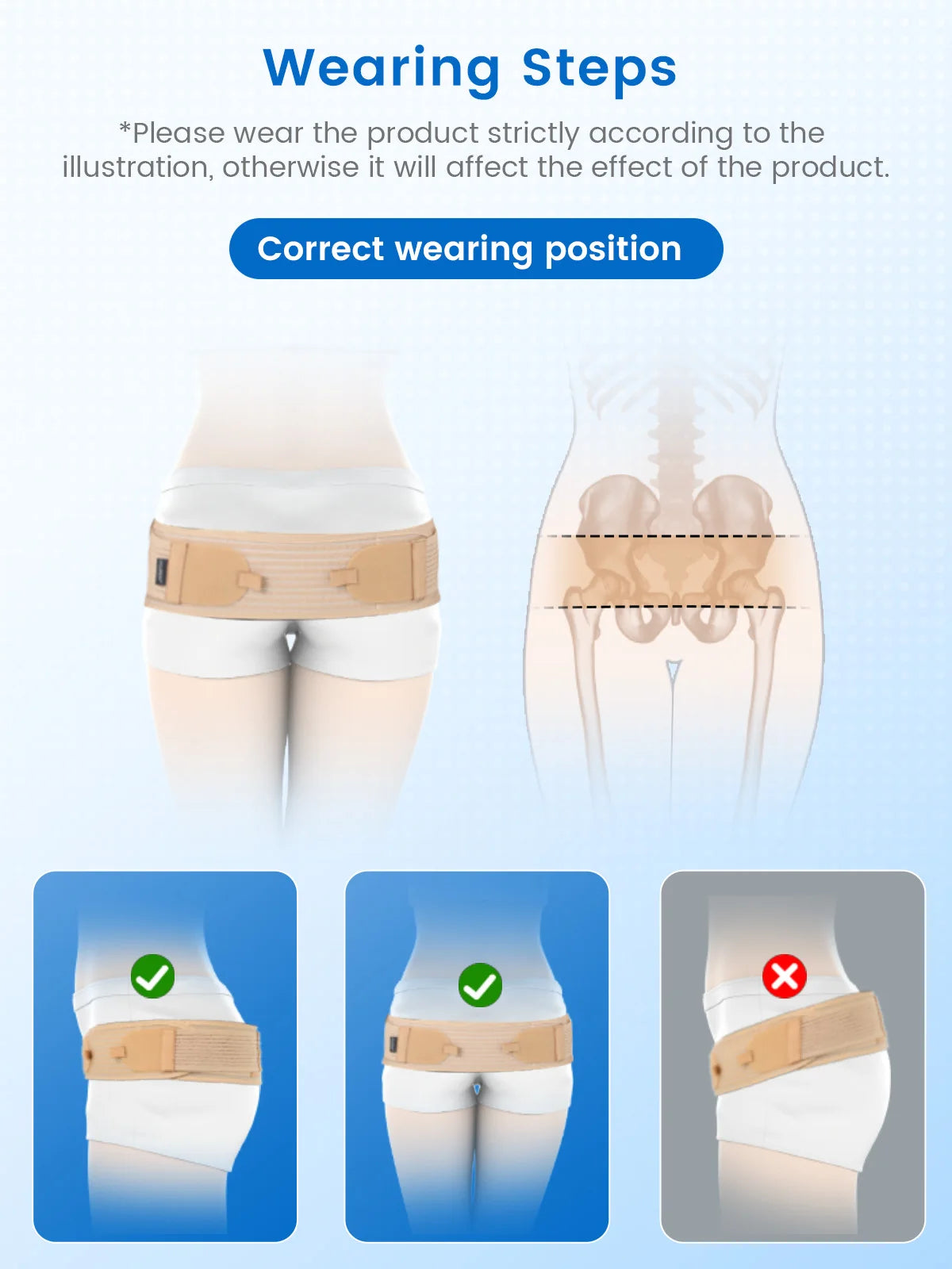 PelvicEase™ SI Joint Support Belt