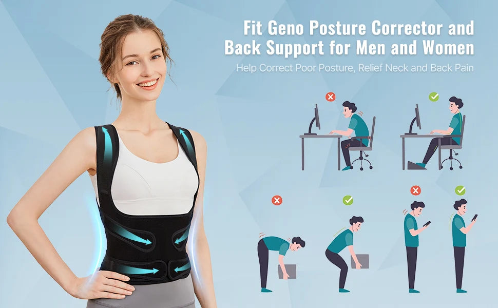 PelvicEase™ Smart Posture Corrector Brace