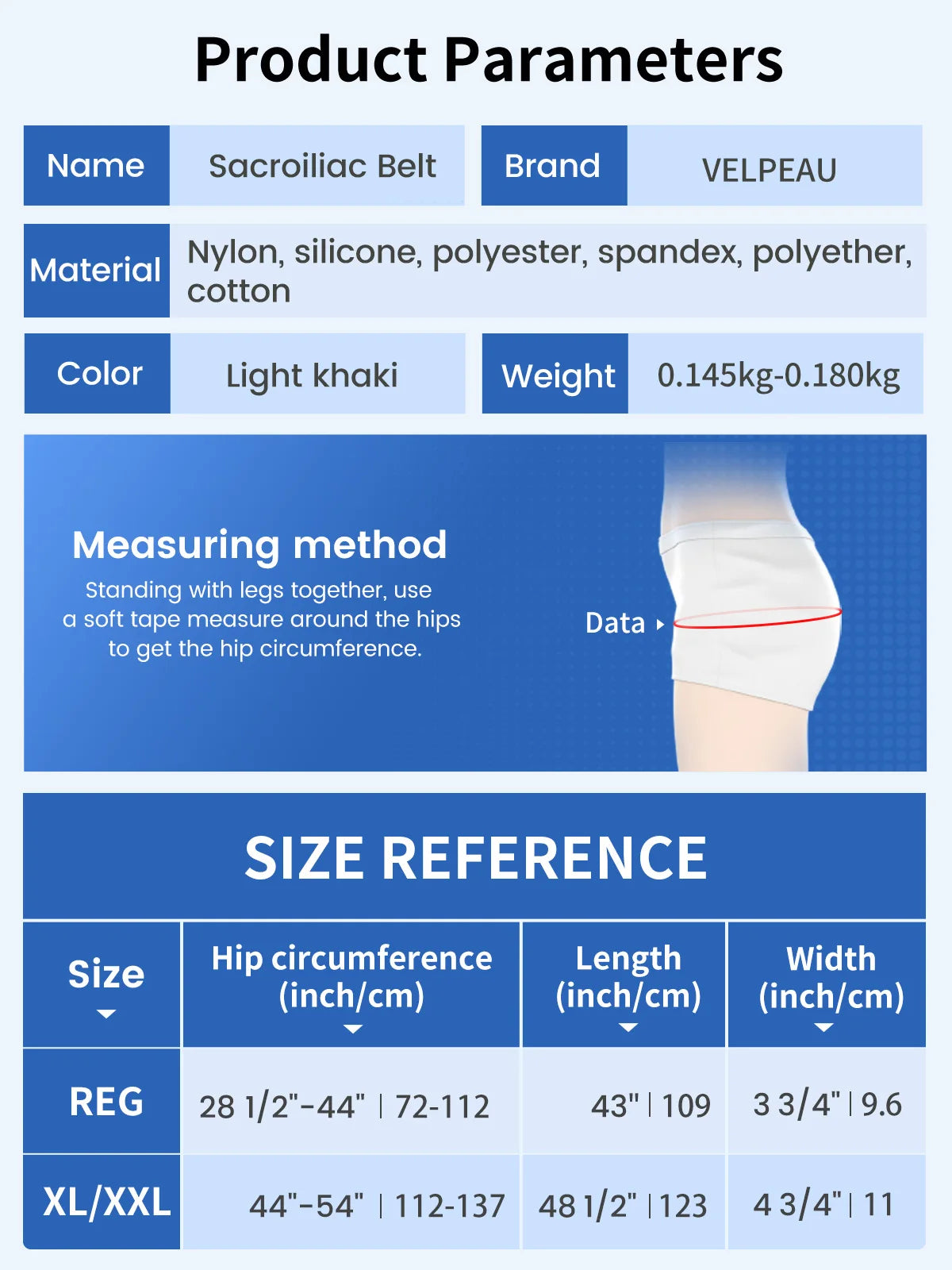 PelvicEase™ SI Joint Support Belt