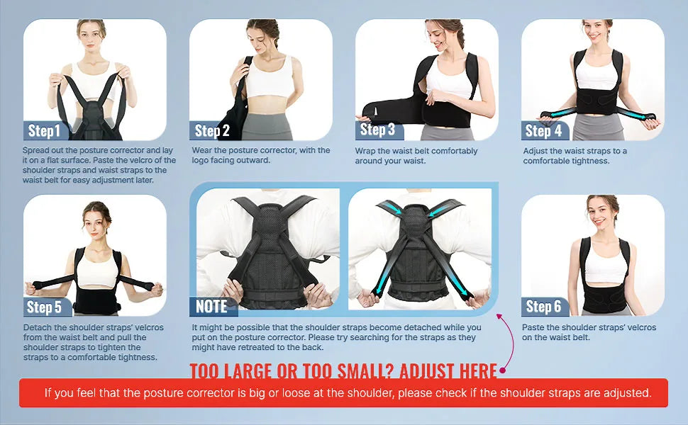 PelvicEase™ Smart Posture Corrector Brace