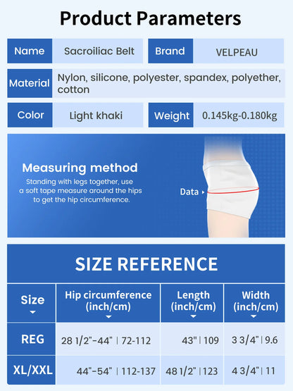 PelvicEase™ SI Joint Support Belt