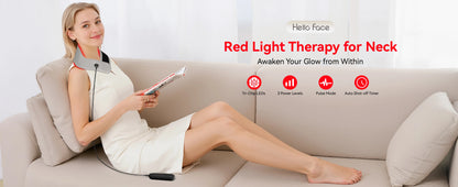 PelvicEase™ Red Light Therapy Neck Wrap